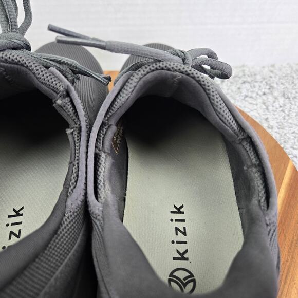 Kizik Madrid Eco-Knit Graphite Gray Hands-Free Casual Slip On Sneaker Mens 9 - Picture 13 of 15